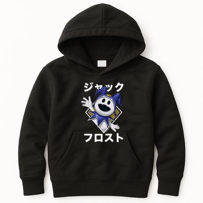 Shin Megami Tensei V: Vengeance Jack Frost Katakana Atlus Kids Hoodie