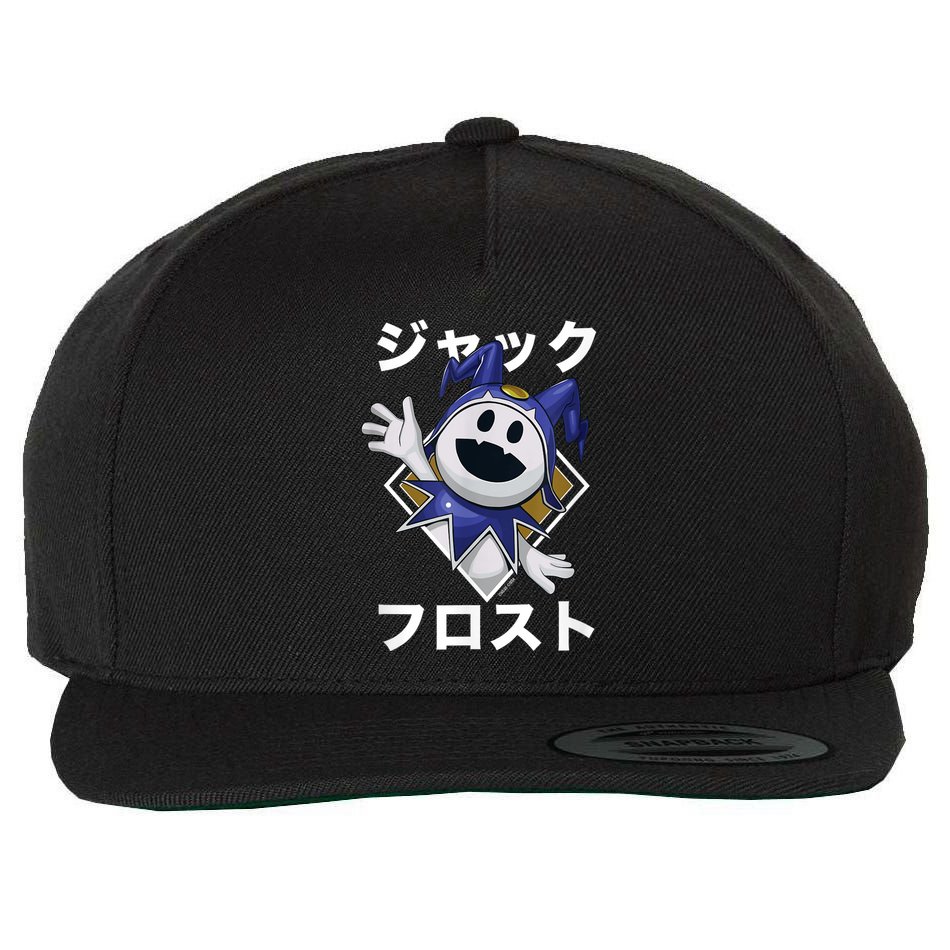 Shin Megami Tensei V: Vengeance Jack Frost Katakana Atlus Wool Snapback Cap