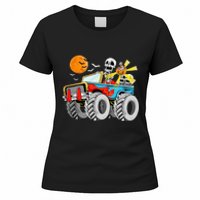 Spooky Monster Truck Halloween Costume Women's T-Shirt