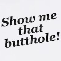 Show Me That Butthole Funny Garment-Dyed Sweatshirt