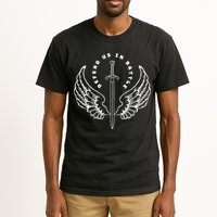 St. Michael The Archangel Defend Us In Battle Tall T-Shirt