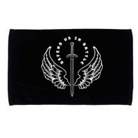 St. Michael The Archangel Defend Us In Battle Microfiber Hand Towel