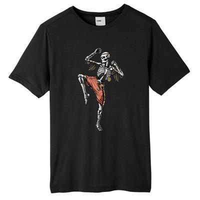 Skeleton Muay Thai Boxing Karate Kickboxing Martial Arts Gift Tall Fusion ChromaSoft Performance T-Shirt