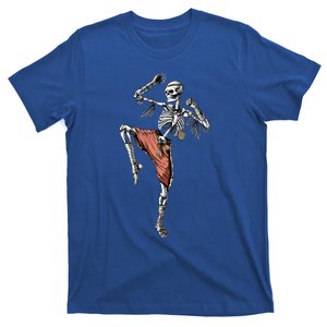 Skeleton Muay Thai Boxing Karate Kickboxing Martial Arts Gift T-Shirt