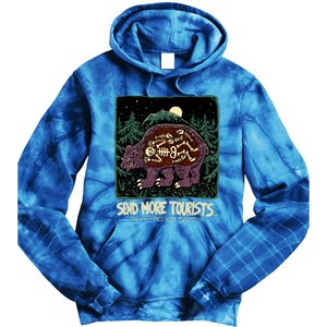 Send More Tourists The Last Ones Were Delicious Tie Dye Hoodie