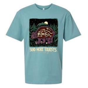 Send More Tourists The Last Ones Were Delicious Sueded Cloud Jersey T-Shirt