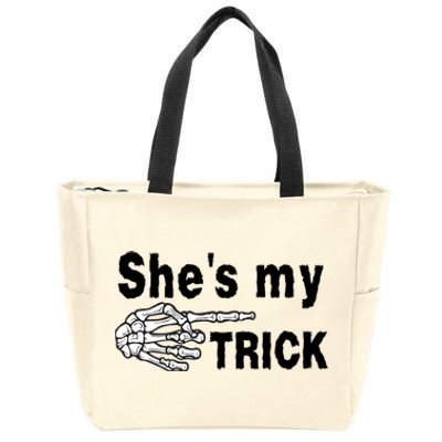 Shes My Trick Cute Gift Zip Tote Bag