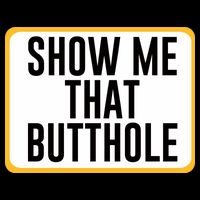 Show Me That Butthole USA-Made Doggie Bandana