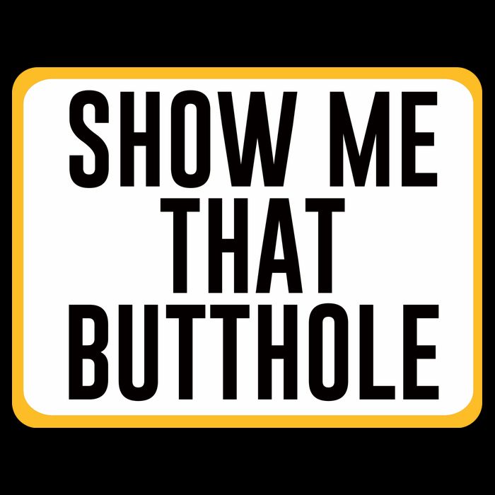 Show Me That Butthole USA-Made Doggie Bandana