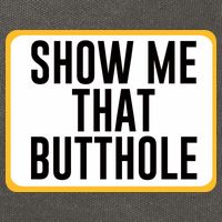 Show Me That Butthole Cotton Canvas Backpack
