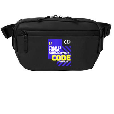 Show Me The Code Crossbody Pack