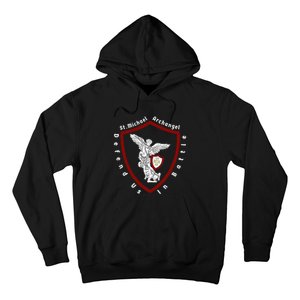 Saint Michael The Archangel Defend Us In Battle Hoodie