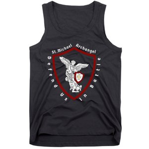 Saint Michael The Archangel Defend Us In Battle Tank Top