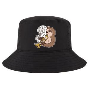 Sloth Musical Trumpet Cool Comfort Performance Bucket Hat