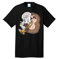 Sloth Musical Trumpet Tall T-Shirt