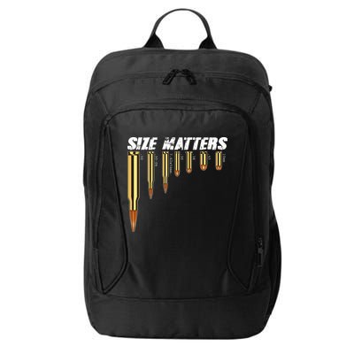 Size Matters Types Of Bulllets City Backpack