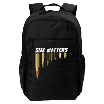 Size Matters Types Of Bulllets Backpack