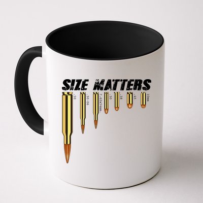 Size Matters Types Of Bulllets Mug