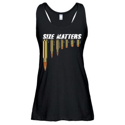 Size Matters Types Of Bulllets Ladies Essential Flowy Tank