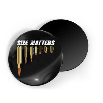 Size Matters Types Of Bulllets Magnet