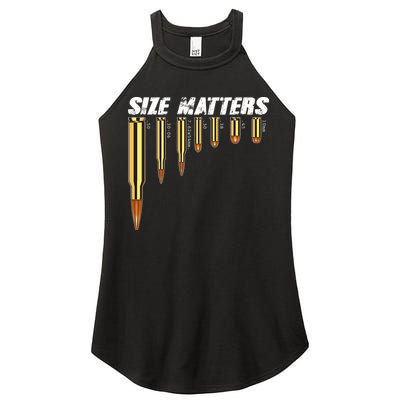 Size Matters Types Of Bulllets Women's Perfect Tri Rocker Tank