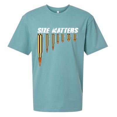Size Matters Types Of Bulllets Sueded Cloud Jersey T-Shirt