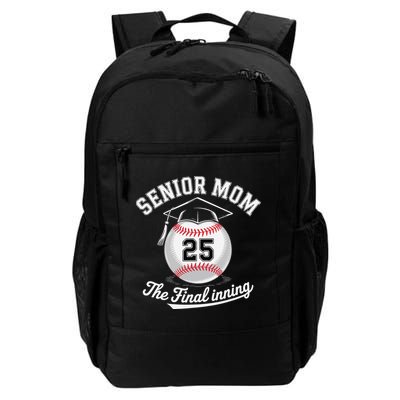 Senior Mom The Final Inning Baseball Mom Women Backpack