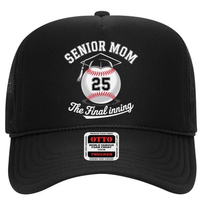 Senior Mom The Final Inning Baseball Mom Women Hat