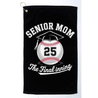 Senior Mom The Final Inning Baseball Mom Women Golf Towel