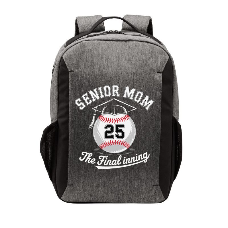 Senior Mom The Final Inning Baseball Mom Women Vector Backpack