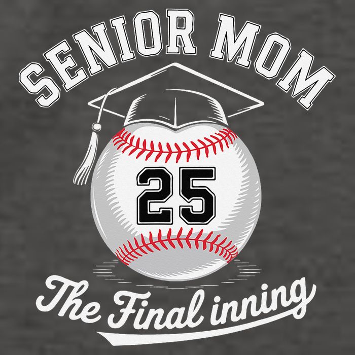 Senior Mom The Final Inning Baseball Mom Women Vector Backpack