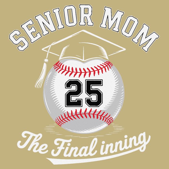 Senior Mom The Final Inning Baseball Mom Women Cooling Performance Crew T-Shirt
