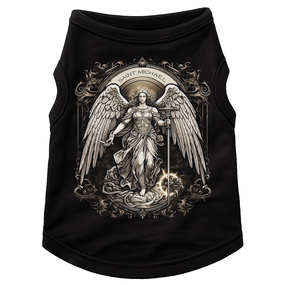 St Michael The Archangel Catholic Saint Religious Doggie Tank