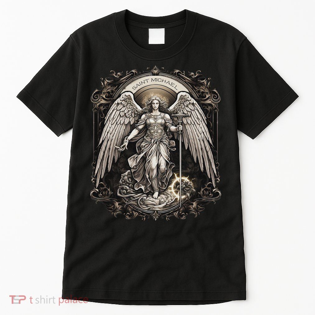 St Michael The Archangel Catholic Saint Religious Tall T-Shirt