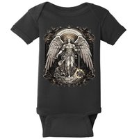 St Michael The Archangel Catholic Saint Religious Baby Bodysuit