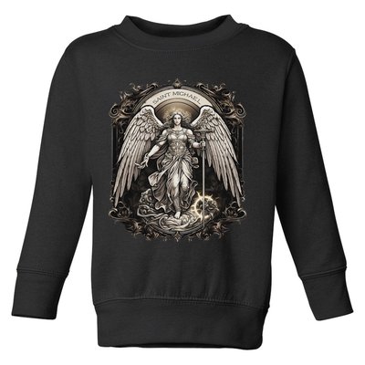 St Michael The Archangel Catholic Saint Religious Toddler Sweatshirt
