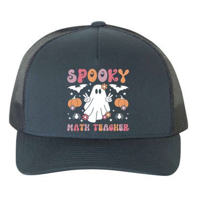 Spooky Math Teacher Halloween Mathematics Teacher Gift Yupoong Adult 5-Panel Trucker Hat