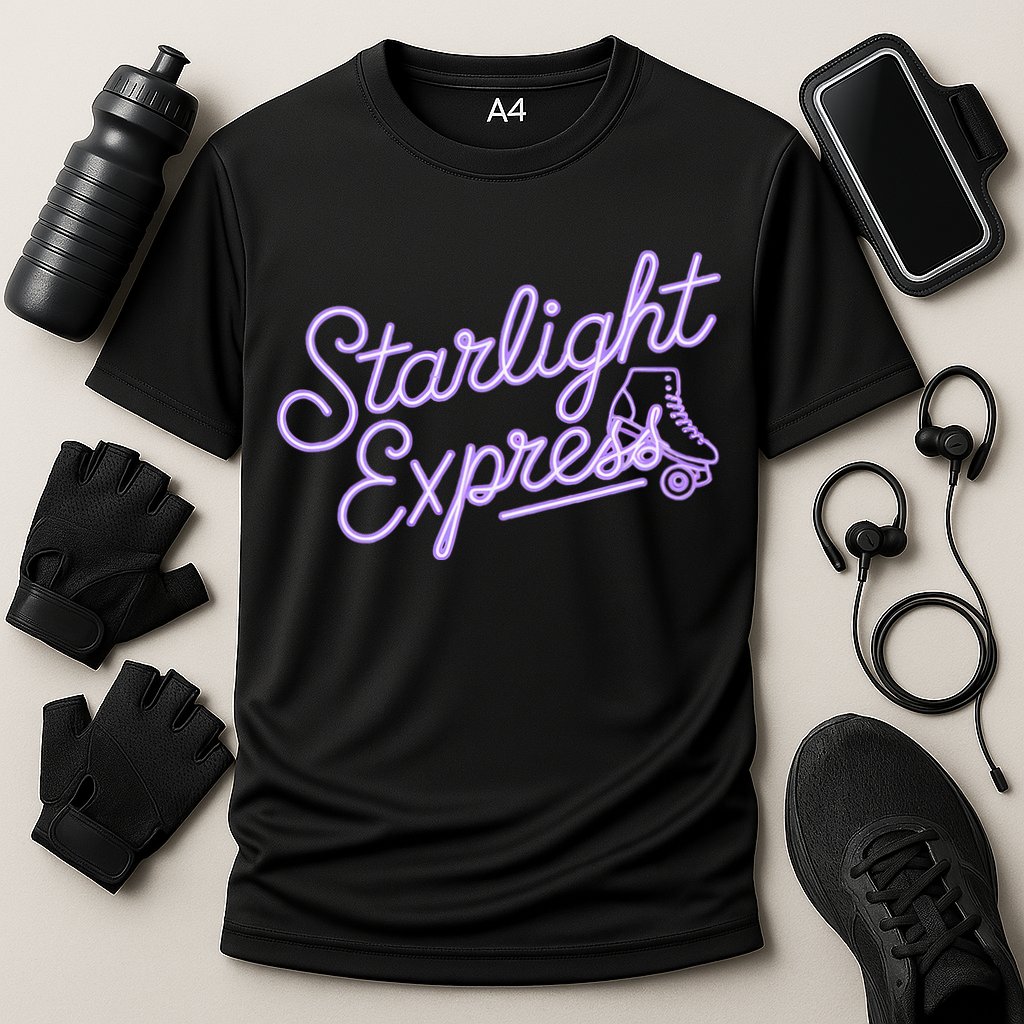 Starlight Musical Theater Express Broadway Theatre Cooling Performance Crew T-Shirt