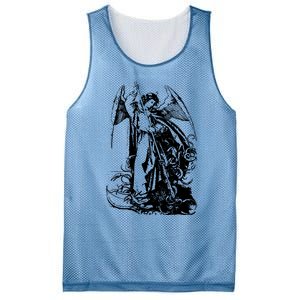 St Michael The Archangel Angel Mesh Reversible Basketball Jersey Tank