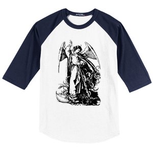 St Michael The Archangel Angel Baseball Sleeve Shirt