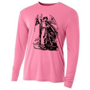 St Michael The Archangel Angel Cooling Performance Long Sleeve Crew