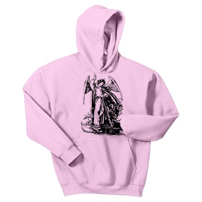 St Michael The Archangel Angel Kids Hoodie