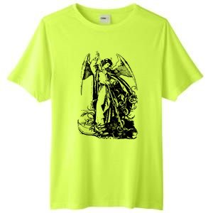 St Michael The Archangel Angel Tall Fusion ChromaSoft Performance T-Shirt