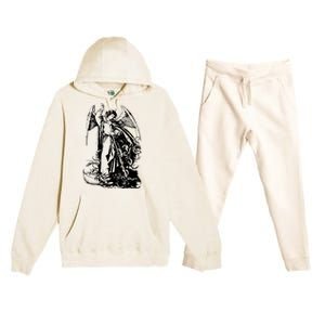 St Michael The Archangel Angel Premium Hooded Sweatsuit Set