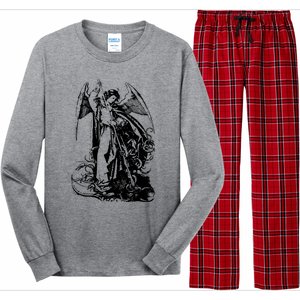 St Michael The Archangel Angel Long Sleeve Pajama Set