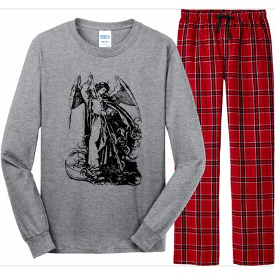 St Michael The Archangel Angel Long Sleeve Pajama Set