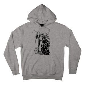 St Michael The Archangel Angel Tall Hoodie