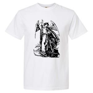 St Michael The Archangel Angel Garment-Dyed Heavyweight T-Shirt