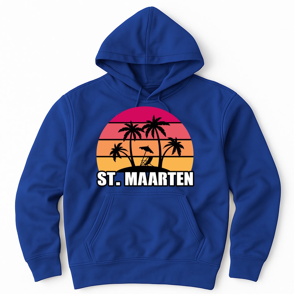 St Maarten Travel Vacation Souvenir Gift Hoodie