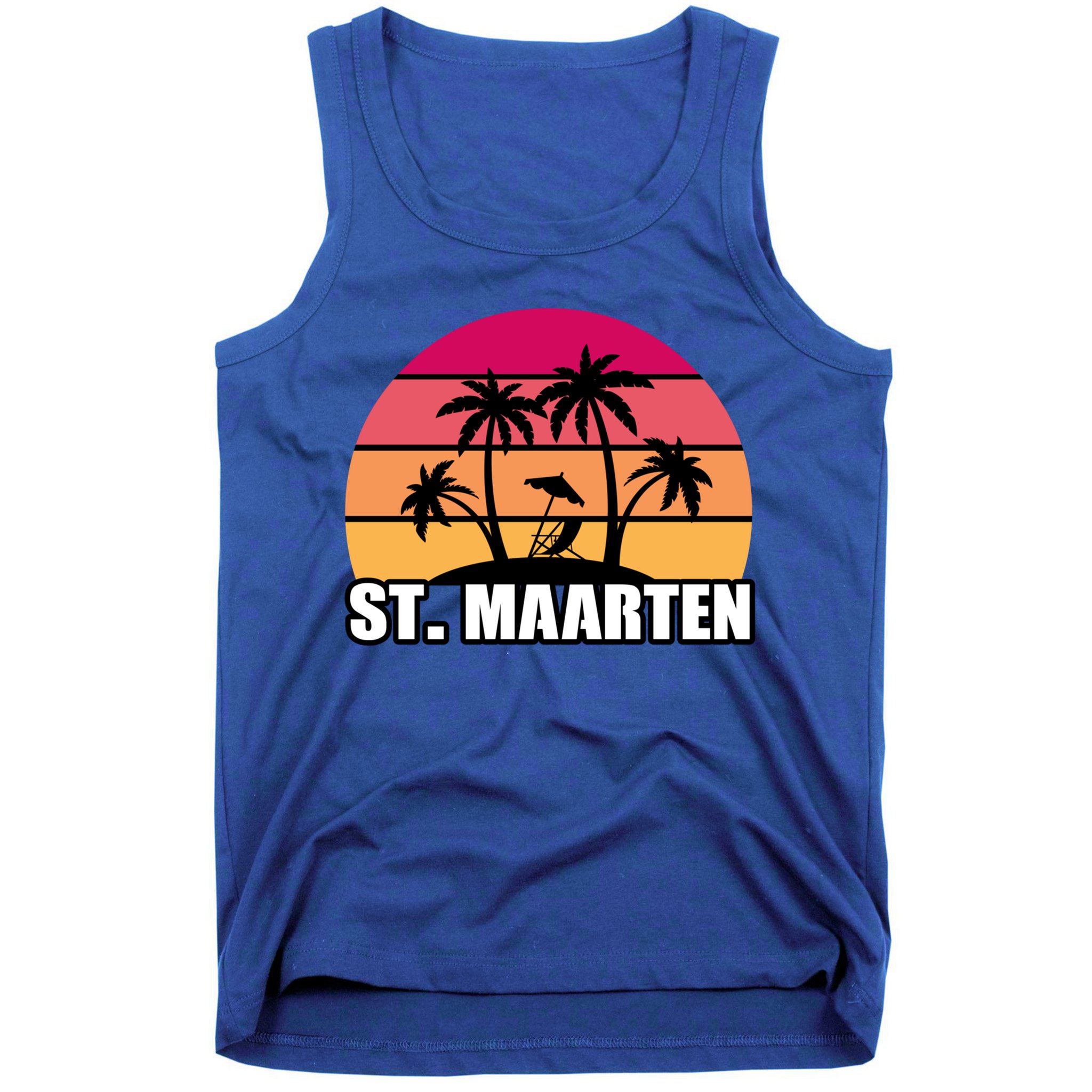 St Maarten Travel Vacation Souvenir Gift Tank Top